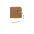 Promed Specialties ProMed Specialties ProM-021 2 in. x 2 in. Tan Cloth Electrodes ProM-021